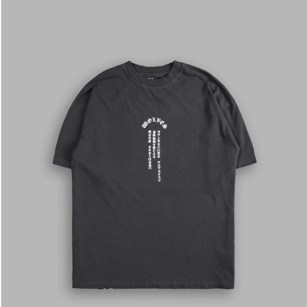 ULTIMATE BATTLE "PREMIUM" OVERSIZED TEE IN WOLF GRAY - Picture 3 of 6